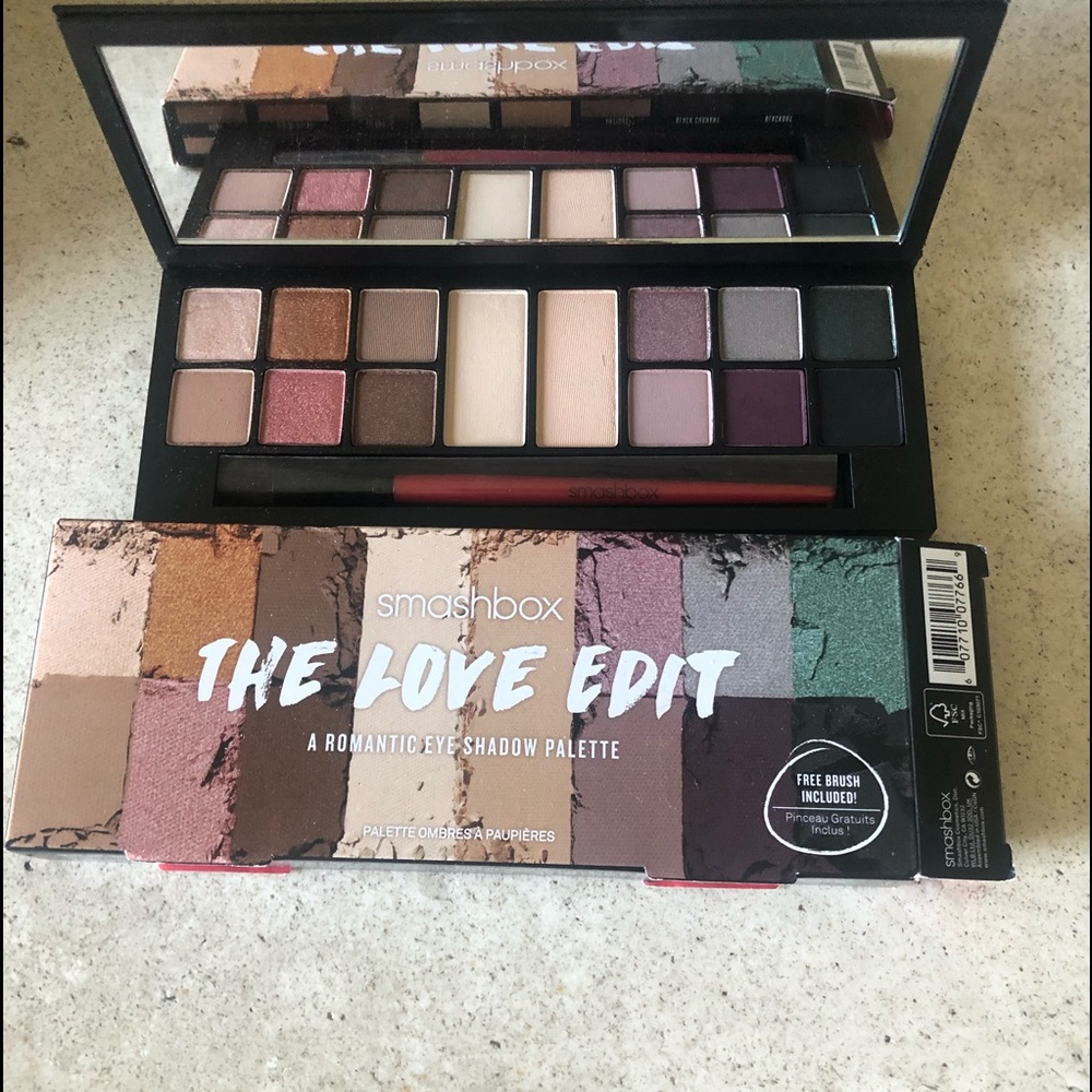 New Smashbox The Love Edit Eyeshadow pallet